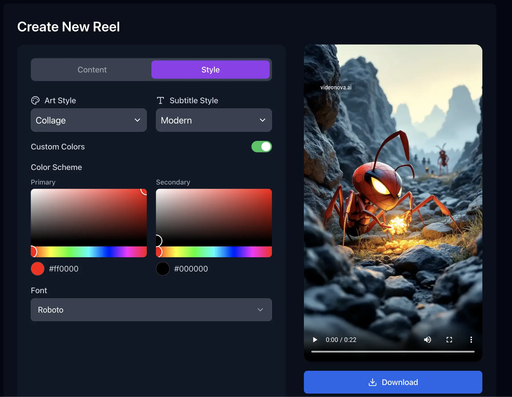 Example customization 2
