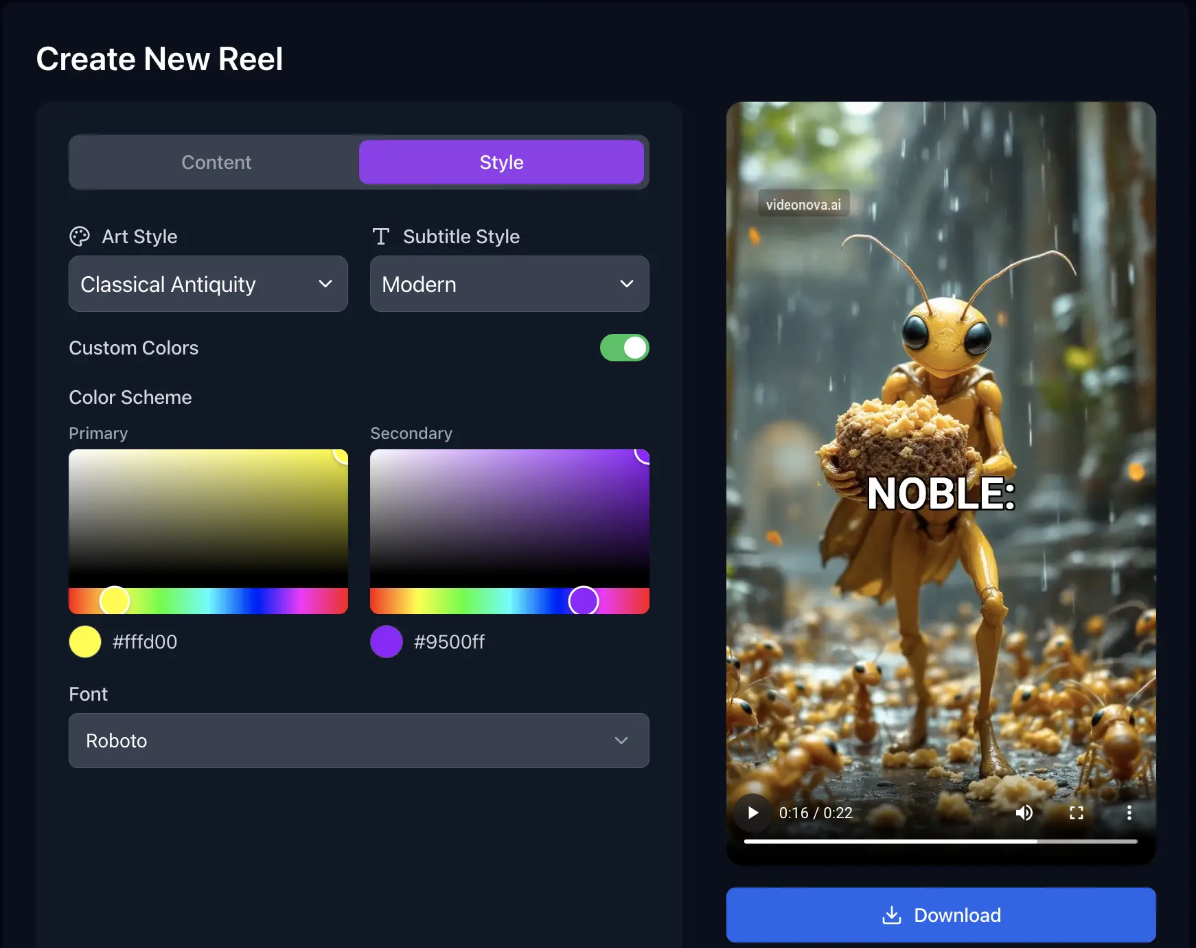 Example Customization 1